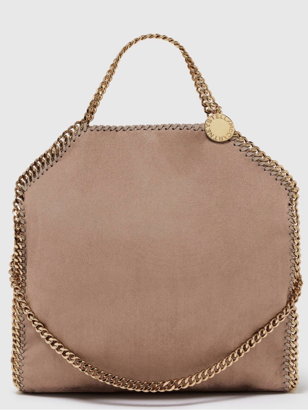 Stella McCartney Falabella Large Tote Bag Moss Gold Chain NWT Made In Italy